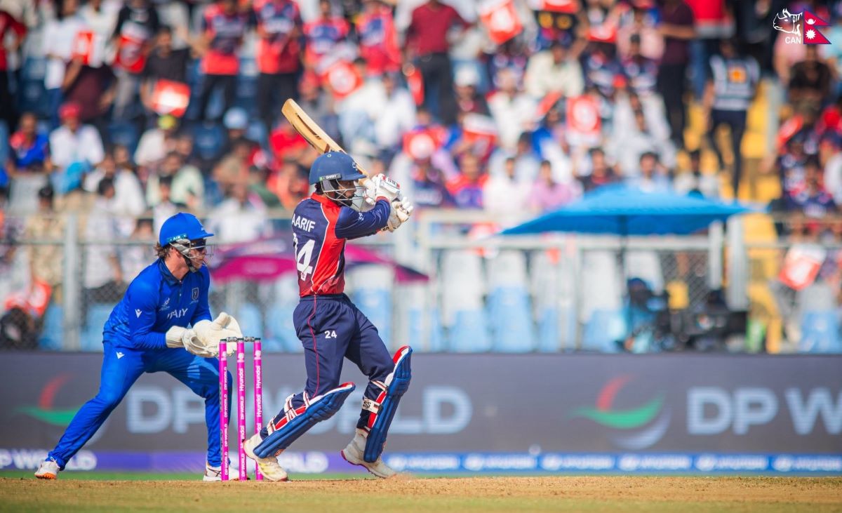 नेपालले इटलीलाई दियो १२४ रनको लक्ष्य