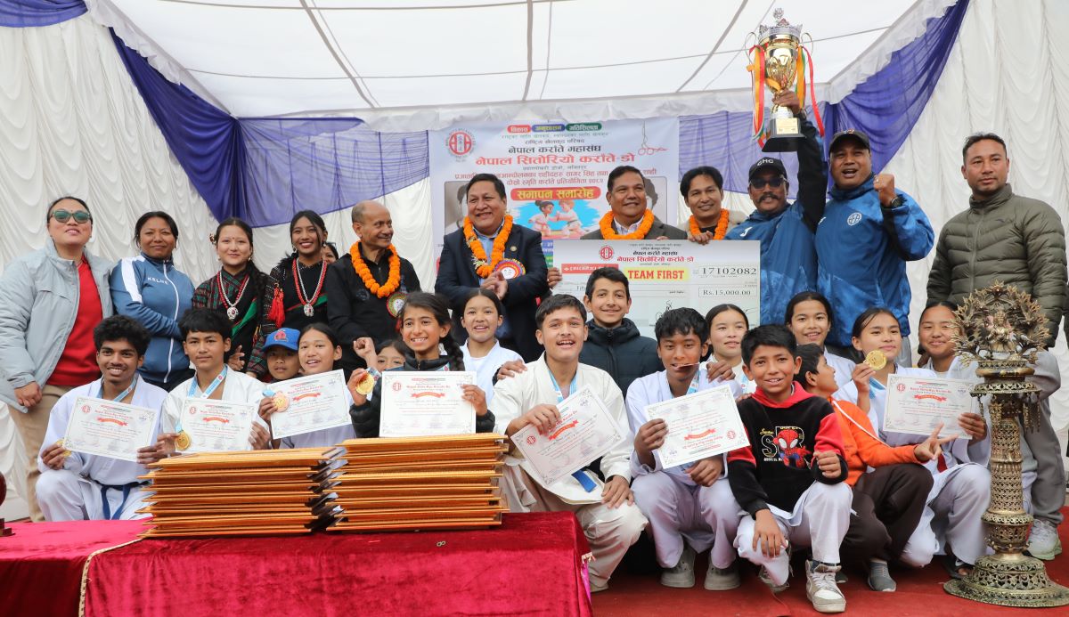 प्रेसिडेन्ट कप तेक्वान्दो सम्पन्न