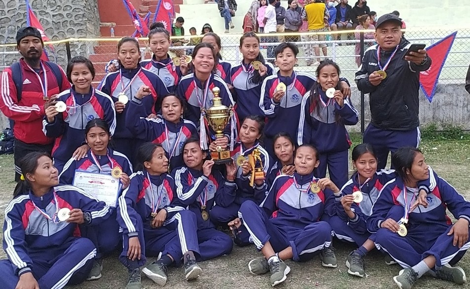 प्रदेश खेलकुद प्रतियोगिताको उपाधि चितवनलाई