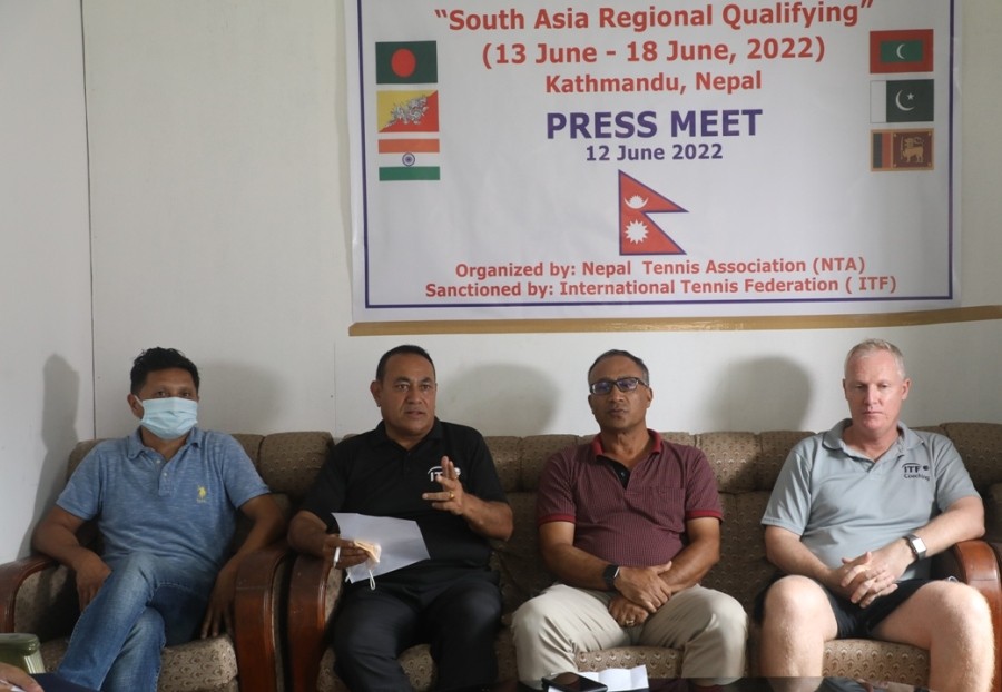 आईटीएफ एसिया यु–१२ टिम टेनिस आजदेखि, प्रतियोगिता पाँच दिन चल्ने