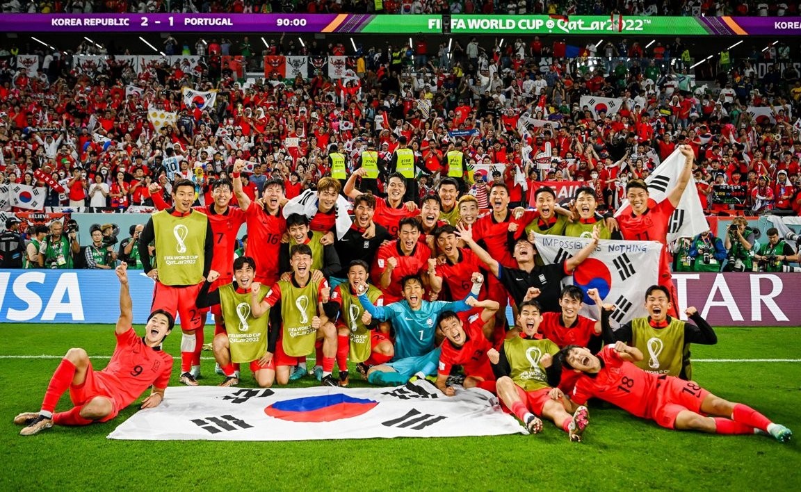 पोर्चुगललाई हराएर दक्षिण कोरिया नकआउट चरणमा
