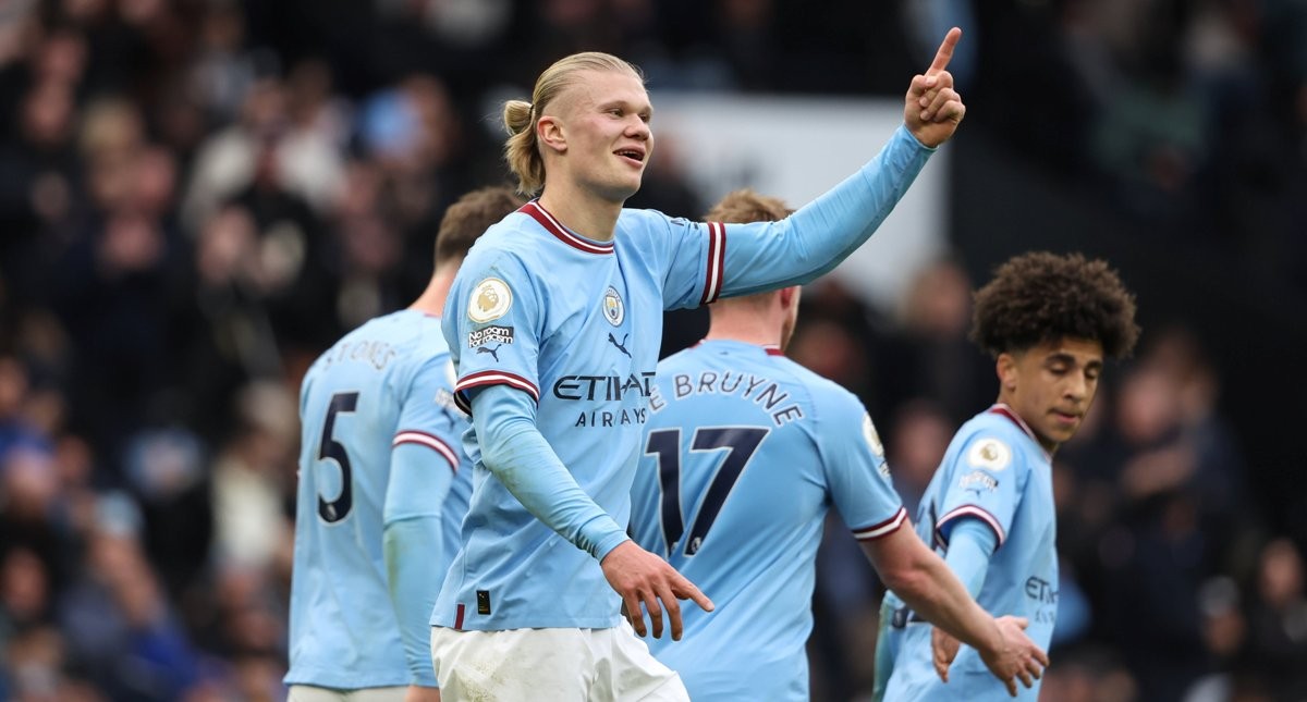 हालान्डको कीर्तिमानी ह्याट्रिकमा म्यानचेस्टर सिटीको सानदार जित