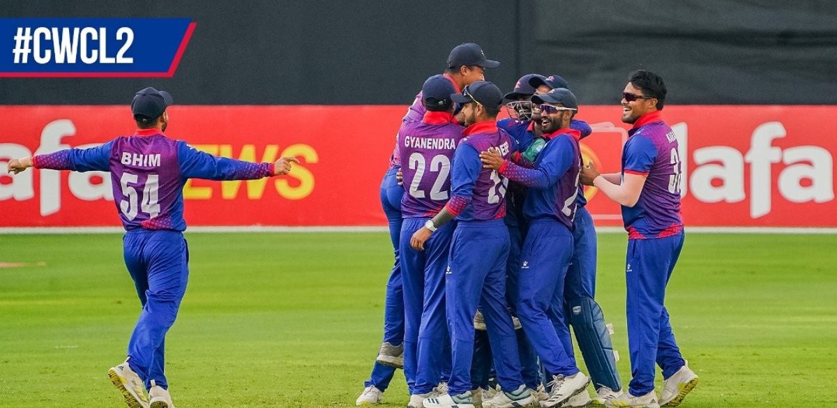 युएईमाथि नेपालको सानदार जित, शीर्ष तीनको सम्भावना जीवितै