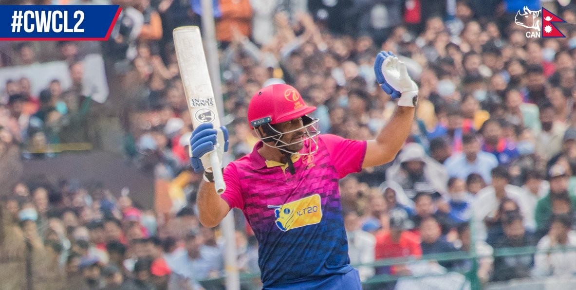 आसिफको विष्फोटक शतकमा नेपाललाई ३११ रनको विशाल लक्ष्य