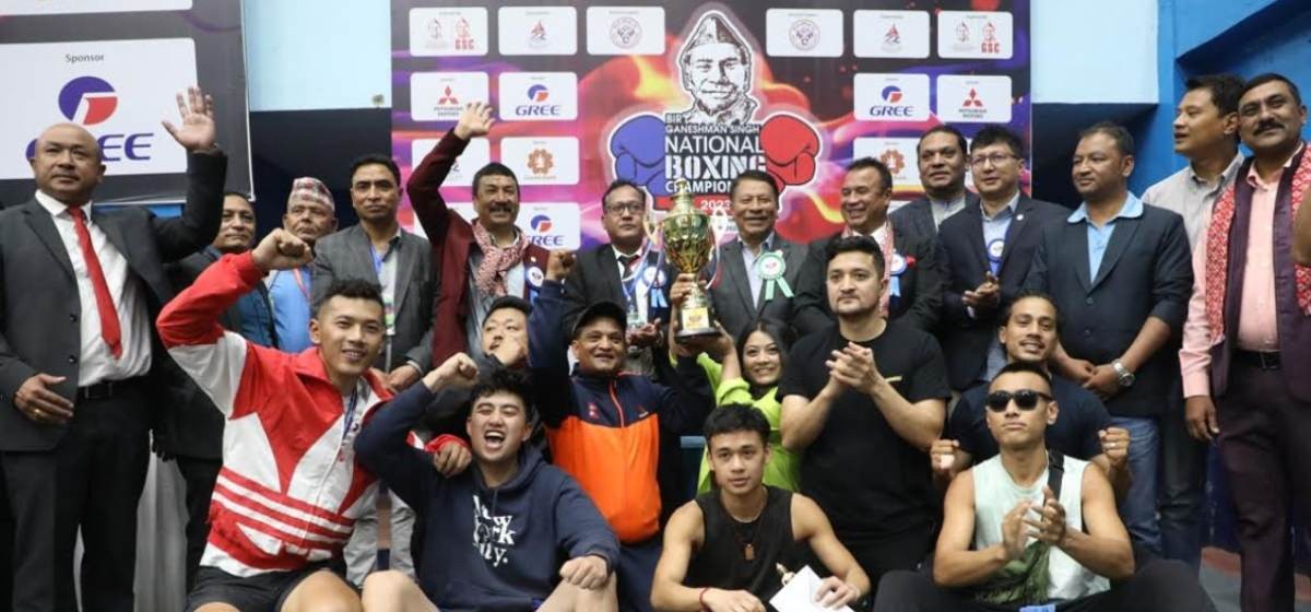 वीर गणेशमान सिंह राष्ट्रिय बक्सिङमा बागमती र एपीएफ च्याम्पियन