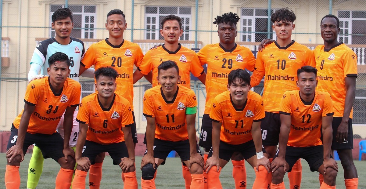 सहिद स्मारक ‘ए’ डिभिजन लिगमा एपीएफ र फ्रेन्ड्स बराबरीमा