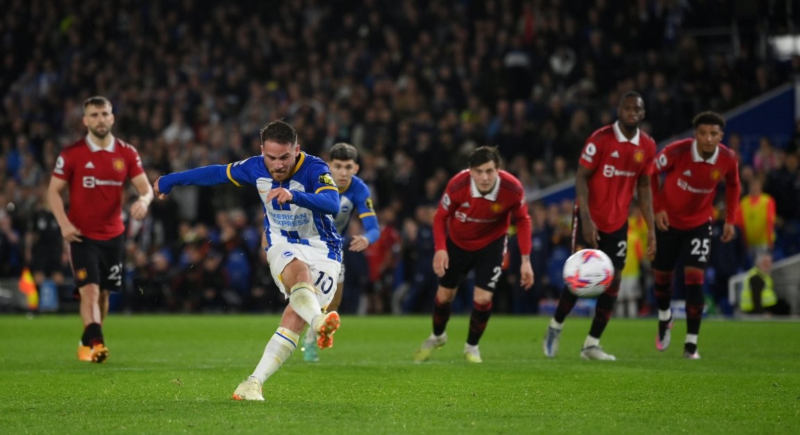 ब्राइटनसँग म्यानचेस्टर युनाईटेड पराजित