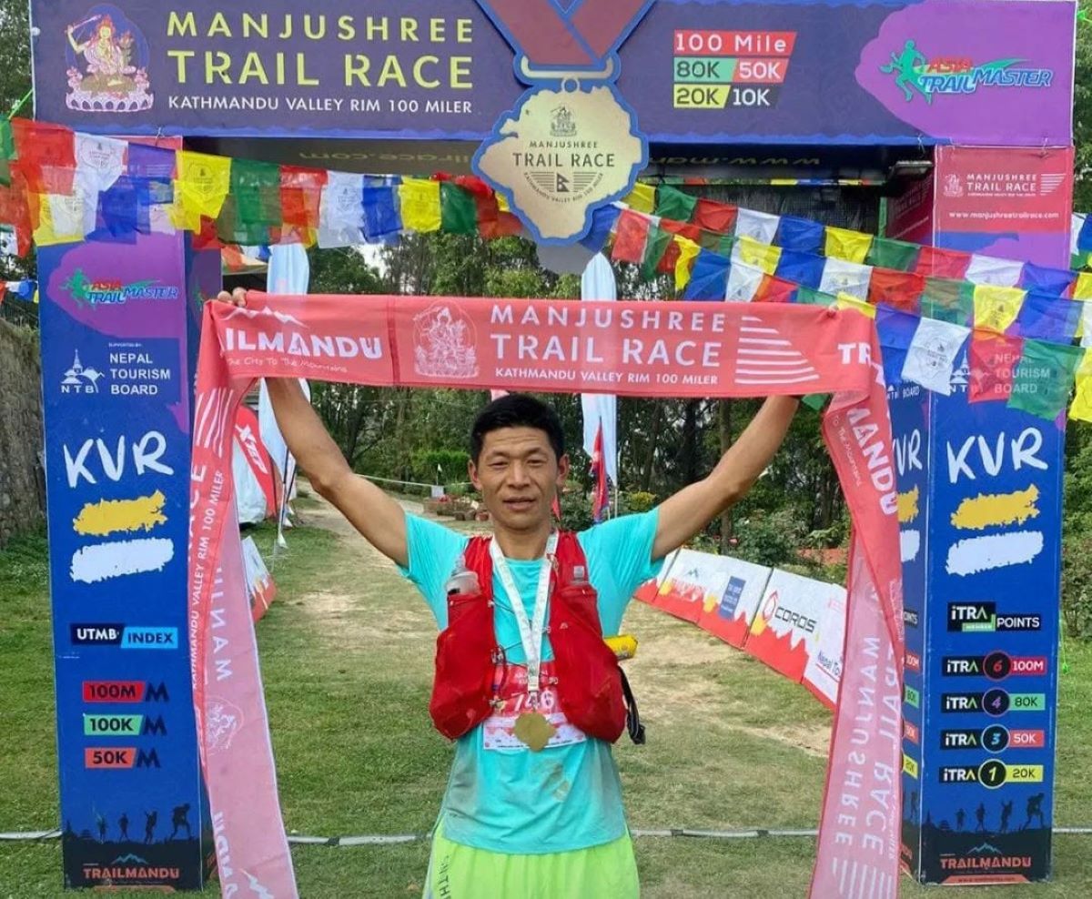 अर्जुन कुलूङ र आङ फुर्बालाई मञ्जुश्री ट्रेल रेसको उपाधि