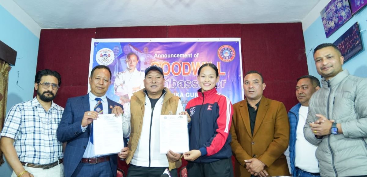 एरिका गुरुङ तमु धीको सद्भावना दूत