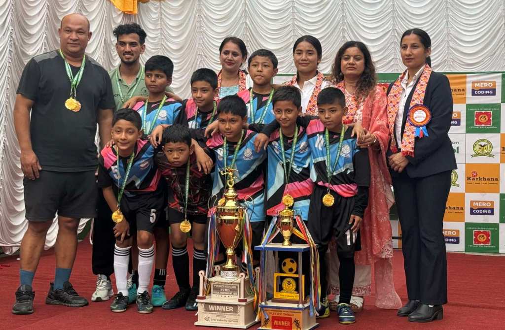 प्रथम अन्तरविद्यालय अन्डर-१२ छात्र फुटसलको उपाधि विद्यावाणीलाई, दोस्रोमा क्रिस्टियन कम्युनिटी