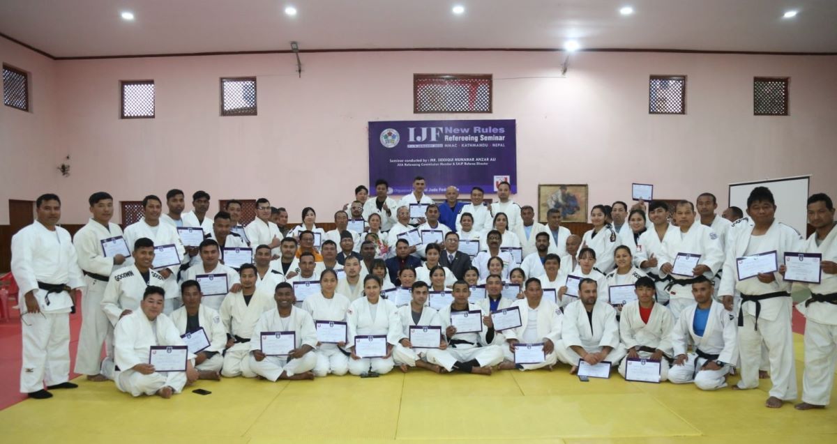 जुडोको रेफ्री सेमिनार सम्पन्न