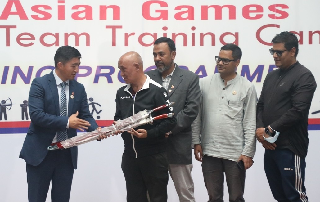 एसियाली खेलकुदका लागि खेलाडीको प्रशिक्षण आजदेखि