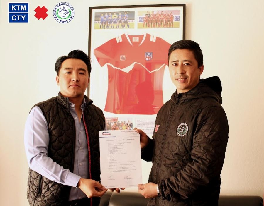 मनाङ मर्स्याङ्दी र केटिएम सिटीको प्रायोजन सम्झौता नविकरण