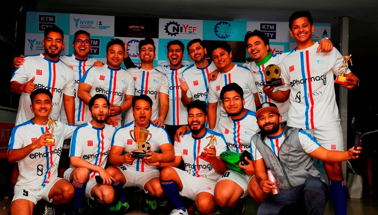 ललितपुर च्याप्टरलाई फुटसल कपको उपाधि