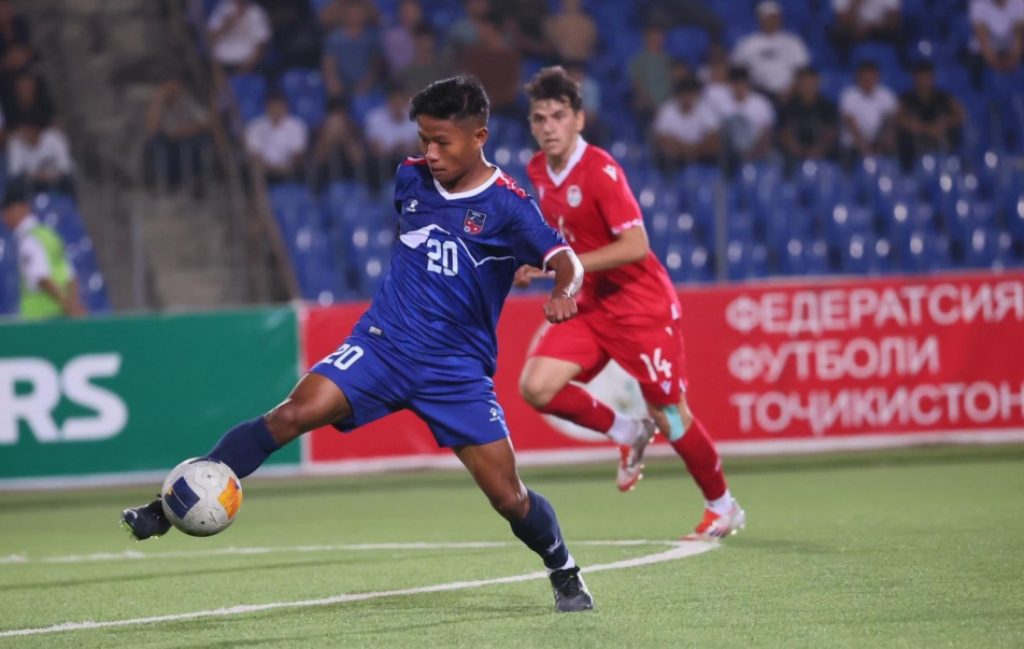 एएफसी यु-२३ एसियन कप छनोटको पहिलो खेलमा नेपाल पराजित