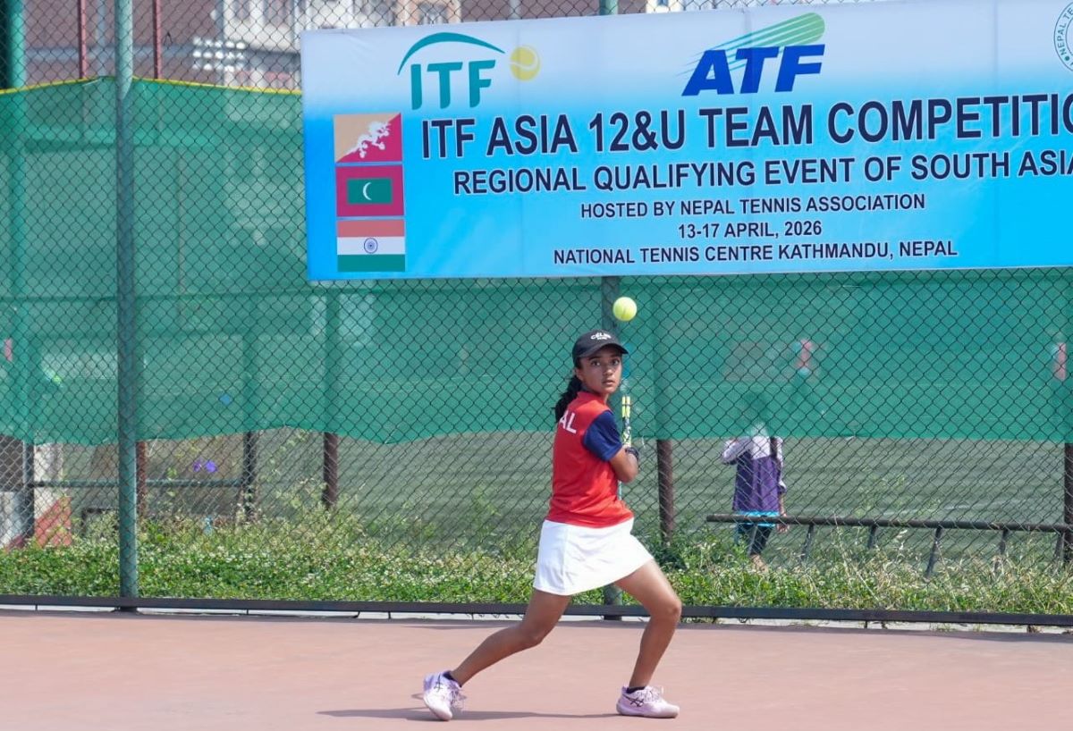 आईटीएफ एसिया १२ एन्ड अन्डर टेनिसको सेमीफाइनल समीकरण पूरा