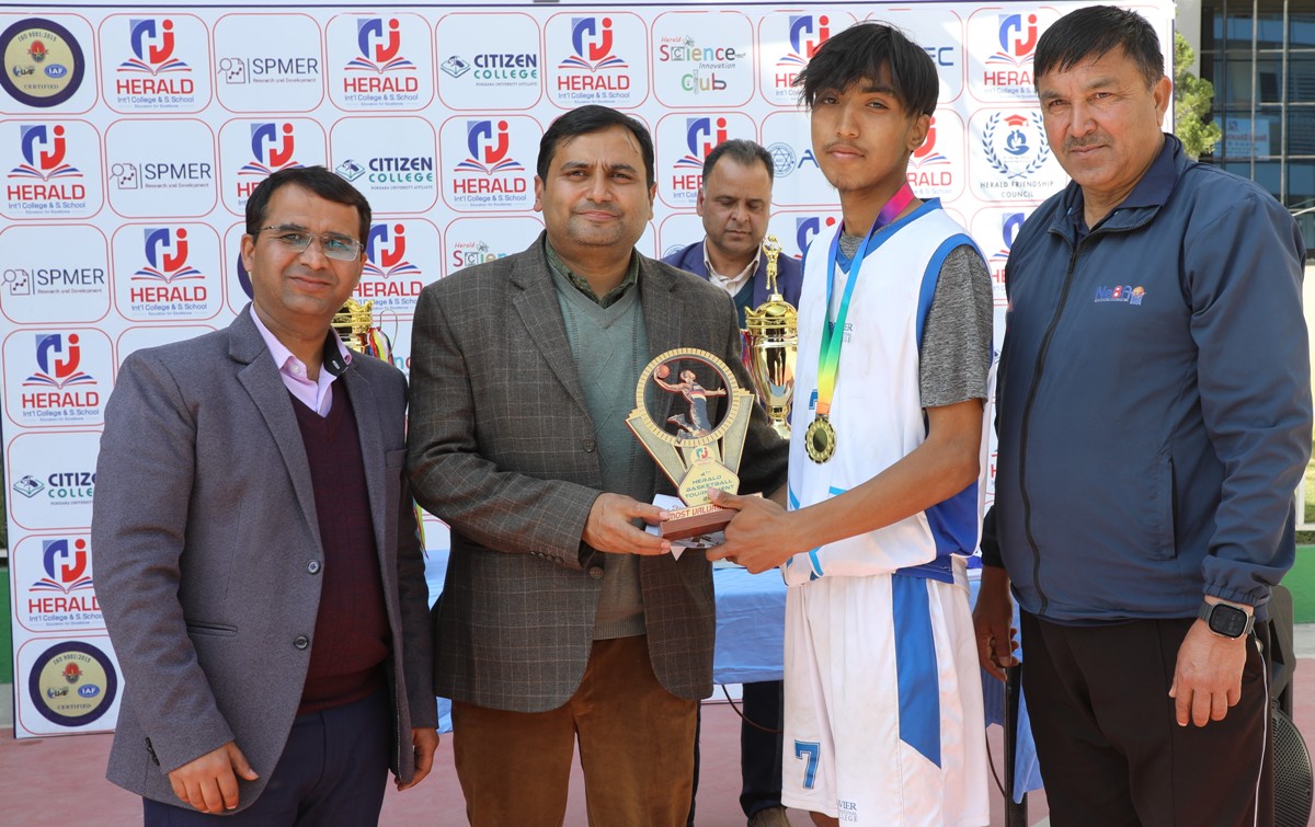 जेभियरले जित्यो हेराल्ड कपको उपाधि