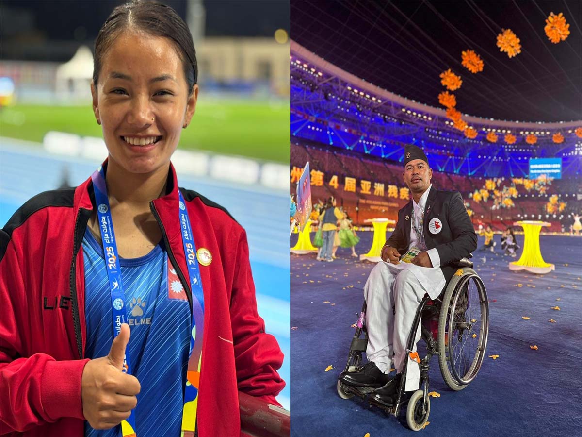 विश्व पारा एथलेटिक्समा हिमाल र प्रभा छनोट