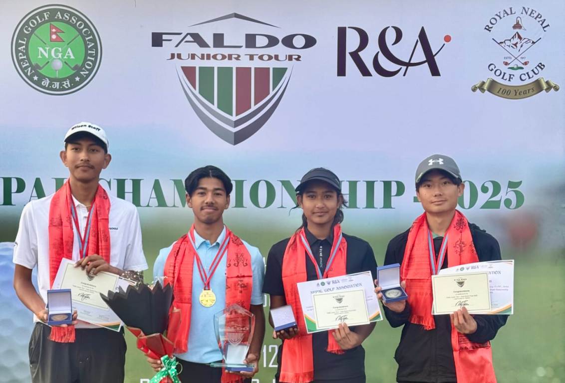 फाल्डो जुनियर टुर च्याम्पियनसिपमा चार प्रदेशका ३१ जना जुनियर गल्फरको सहभागीता