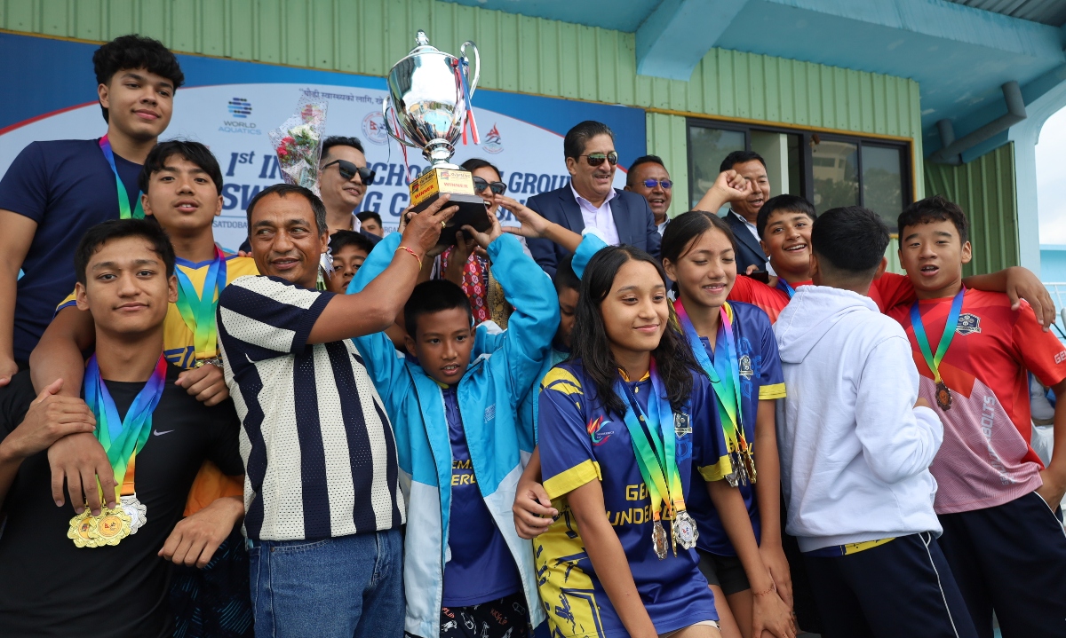 पौडीमा जेम्स स्कुल च्याम्पियन