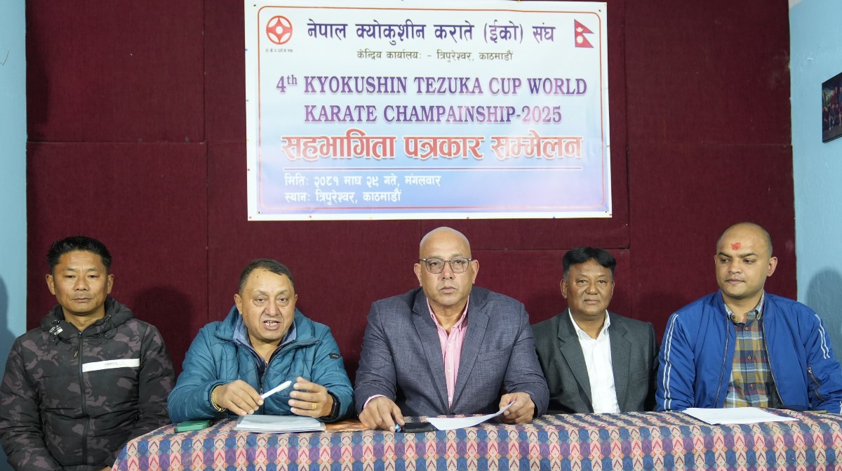 तेजुका कपमा नेपालबाट दुई खेलाडीले खेल्ने