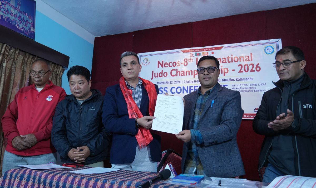 नेकोस अन्तर्राष्ट्रिय जुडोलाई जापान बी एन्ड टी ट्रेडिङको साथ