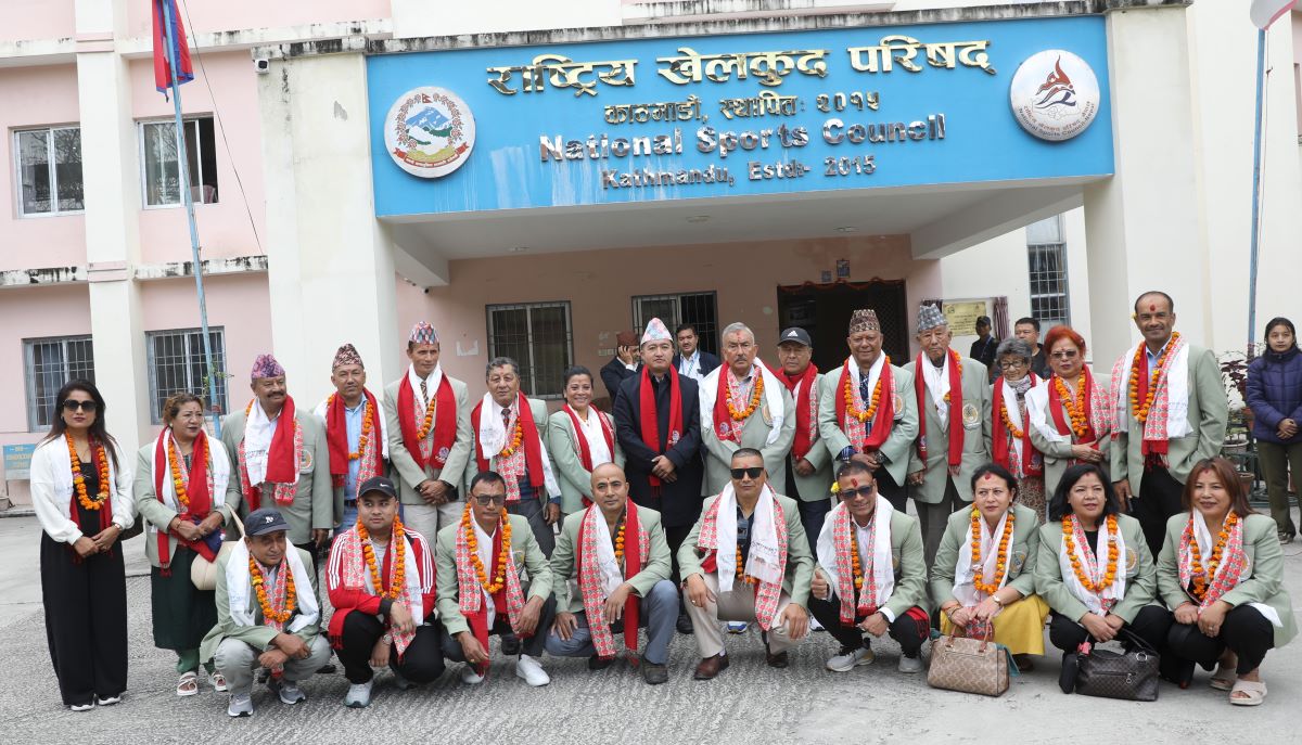 भेट्रान एथलेटिक्स टोली भारत प्रस्थान