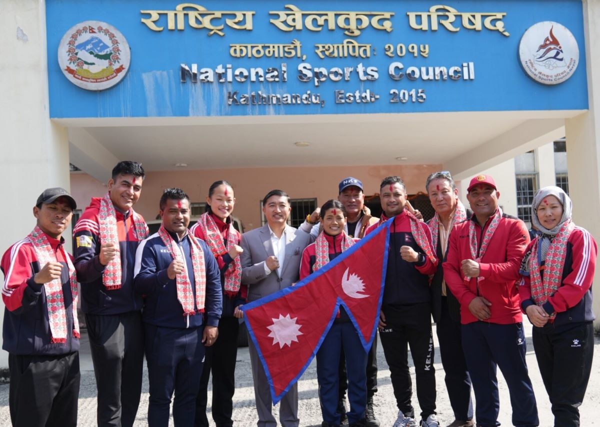 विश्व कराते च्याम्पियनसिपमा भाग लिन नेपाली टोली इजिप्ट जाने