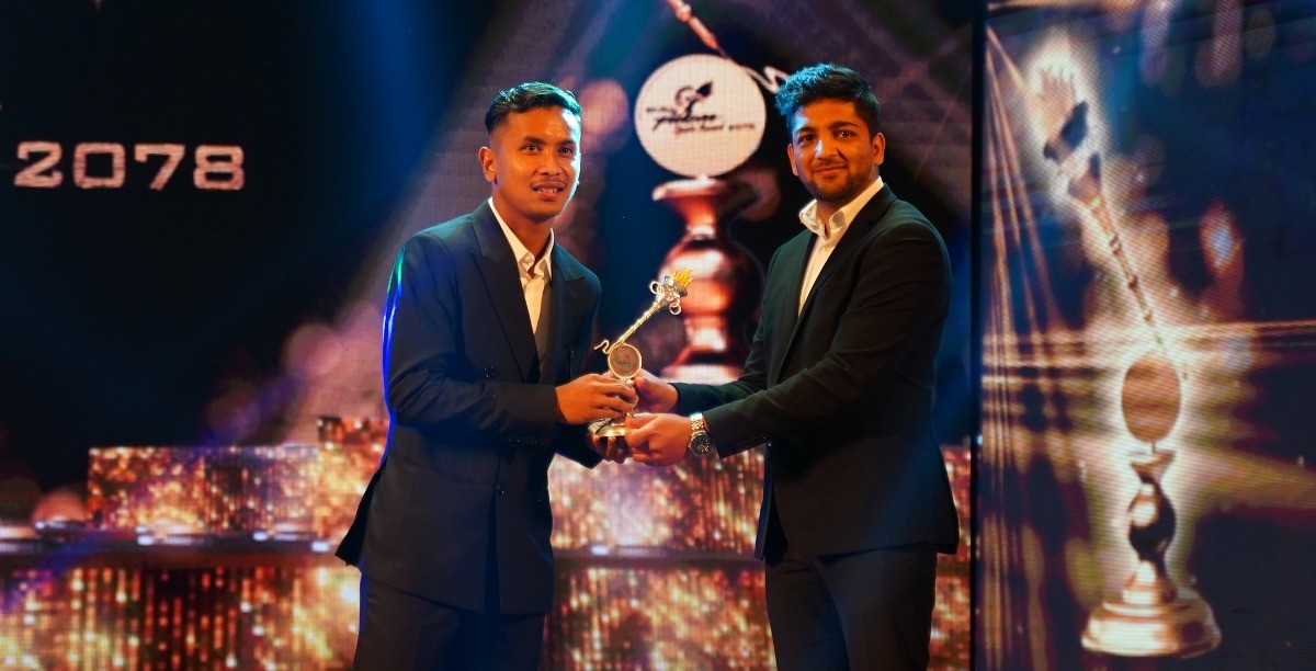 फुटबलर अन्जन विष्ट बने वर्ष पुरुष खेलाडी