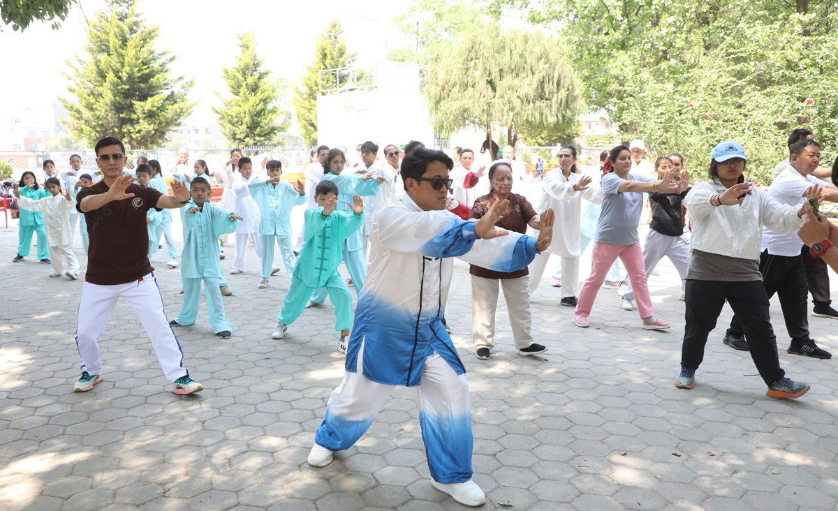 नेपालमा विश्व ताइची तथा छिकुङ दिवस