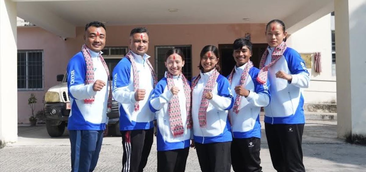विश्व कराते छनोटमा नेपालका चार खेलाडी