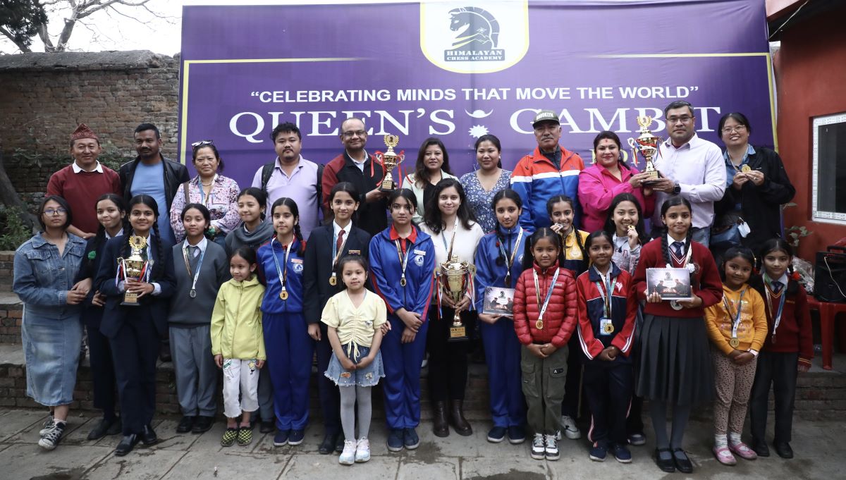 हिमालयन क्वीन्स ग्याम्बिटमा सदिक्षाले जितिन् ट्रफी