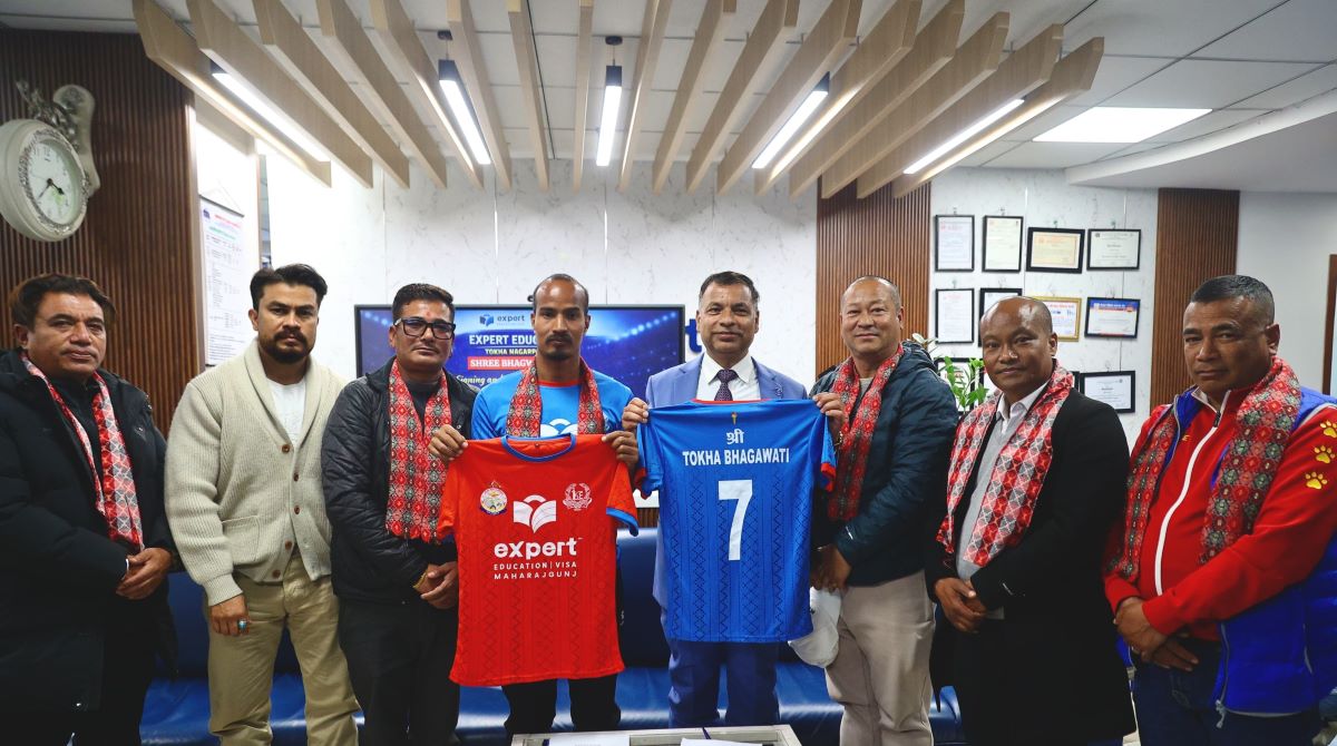 एक्सपर्ट भगवती क्लबको मुख्य प्रायोजक