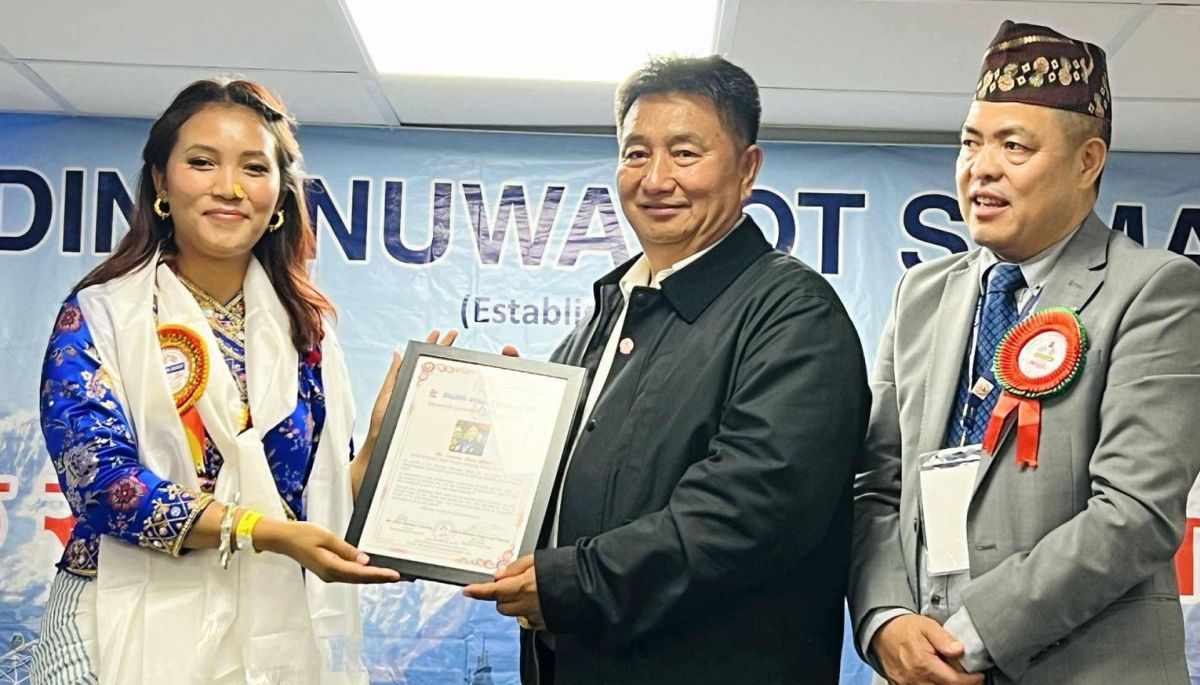 उमा कुङफु खेलाडी सरिनालाई यूकेमा सम्मान