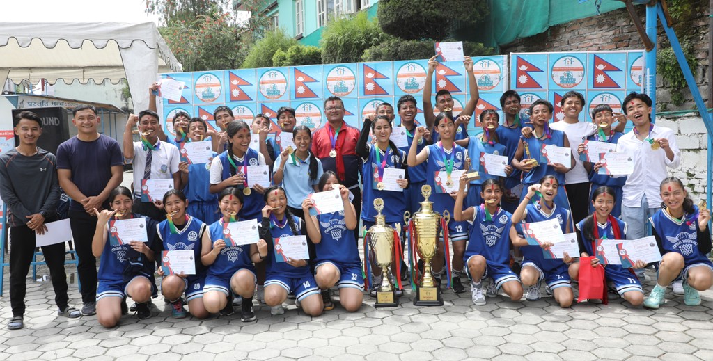 एन्जल लर्ड र बागमतीले जिते टाइमलाइन बास्केटबल उपाधि